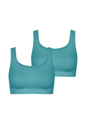 2-PACK - Bustier - quiet turquoise