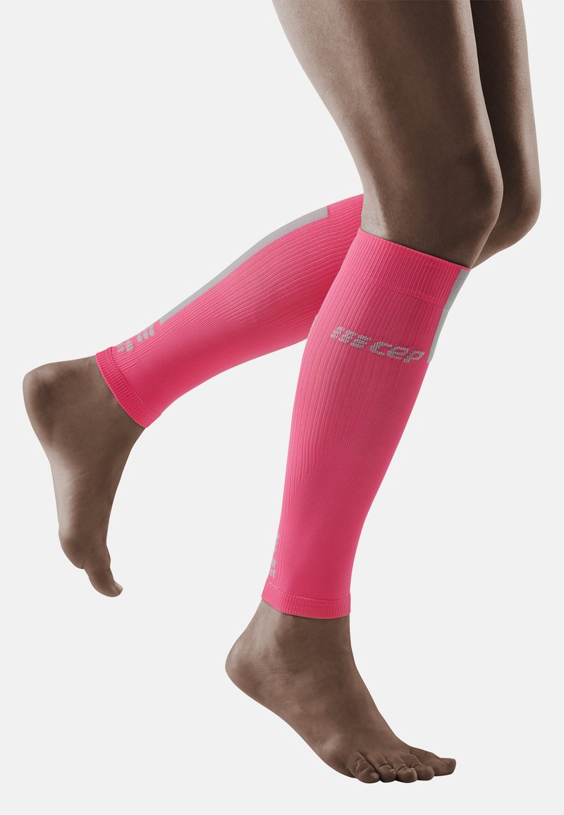 CEP COMPRESSION 3.0 CALF SLEEVES Leg sleeves rose/light grey/light