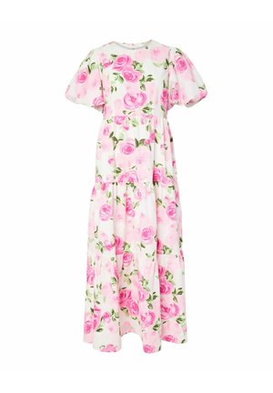 YAS, YASCOLEA SS ANKLE DRESS S. NOOS - Jurk - star white