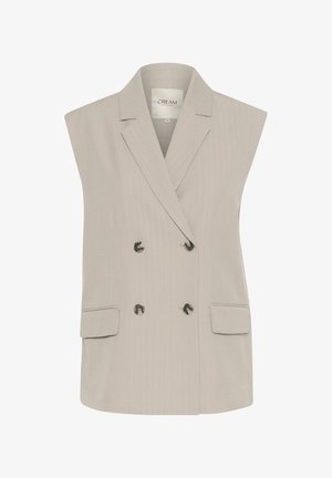 Cream Vestă - string