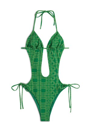 CON DETTAGLI CUT OUT E  LOGO ALL OVER - Uimapuku - verde