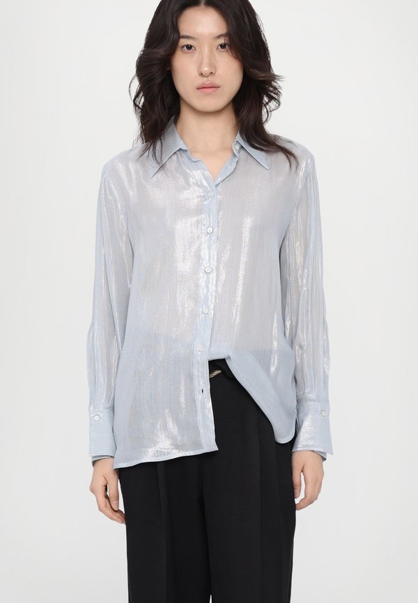SEDILE - Button-down blouse - azzurro3