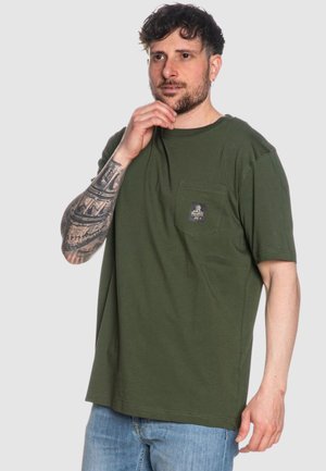 T-shirt basic - verde scuro