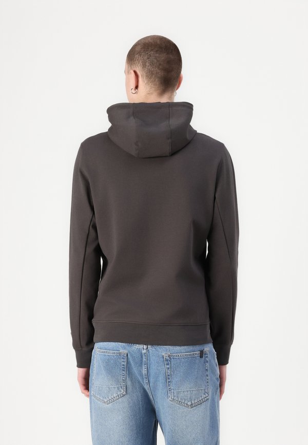 HYBRID HOODIE - Sweatshirt - gunmetal3