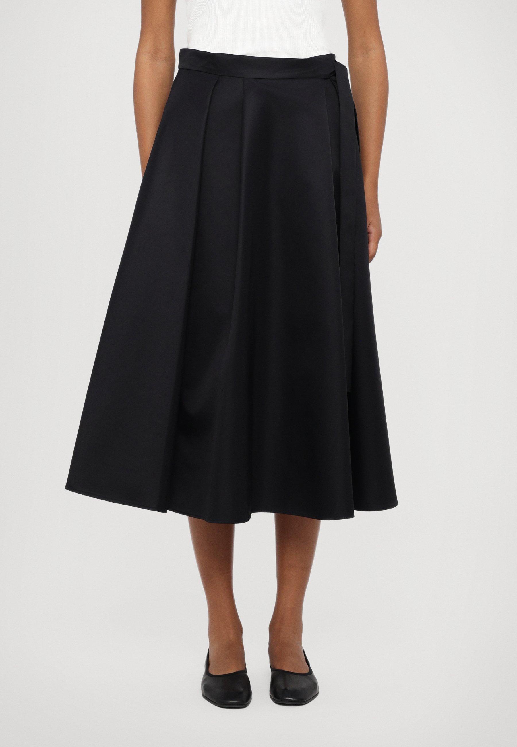 WEEKEND MaxMara TEMA - A-line skirt - nero/black - Zalando