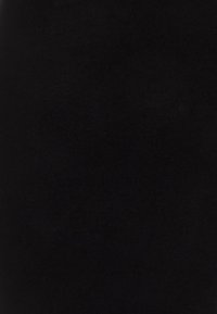 Black fabric with a smooth, matte texture. The surface appears uniform without visible patterns or accents.