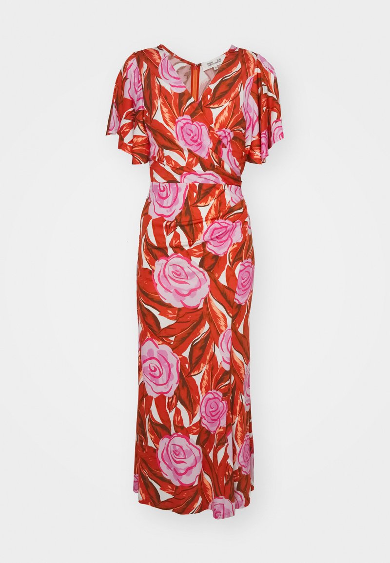 Diane von Furstenberg Jerseyjurk rood Diane von Furstenberg Jerseyjurk rood