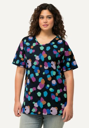 RUNDHALS HALBARM - Print T-shirt