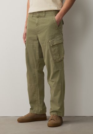 Next, Pantalones cargo - khaki green