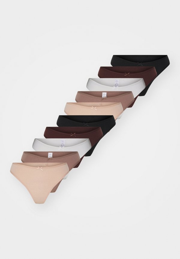 GEORGINA 10 PACK - Thong - mehrfarbig2