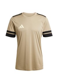 SQUADRA25 JERSEY SHORT SLEEVE - Sporta krekli - blanch cargo black warm vanilla