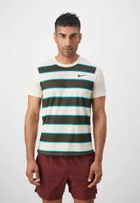 ADVANTAGE SLAM - T-shirt print - pale ivory black