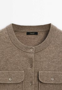 Massimo Dutti Strickjacke - brown