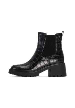 Botines con plataforma - black