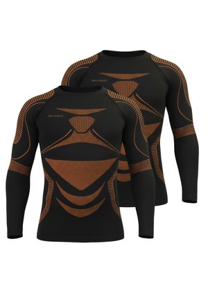 2 PACK - Unterhemd/-shirt - schwarz/orange