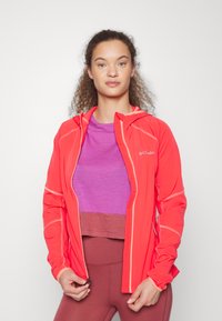 icebreaker MERINO TECH LITE II GRAPHIC - Sports T-shirt - BRIGHT PURPLE