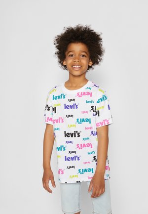 SHORT SLEEVE GRAPHIC TEE - T-shirt z nadrukiem - white