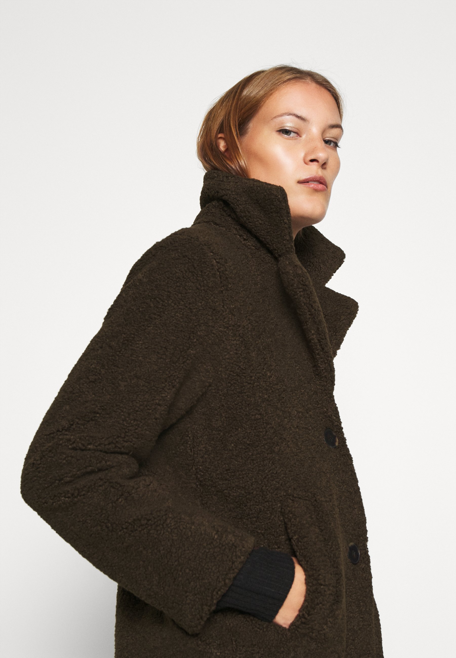selected femme teddy coat