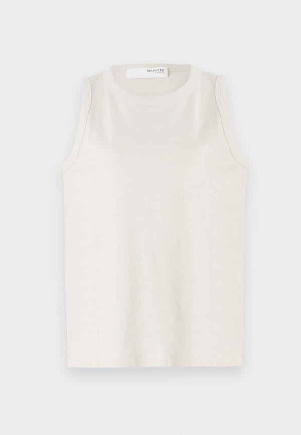 SLFESSENTIAL BOXY TANK - Top - birch4