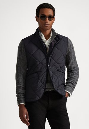 THE HURSTON QUILTED UTILITY VEST - Weste - black