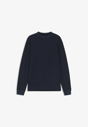 BOSS, Langarmshirt - dark blue four