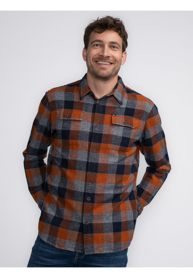 Petrol Industries Camisa - dark caramel
