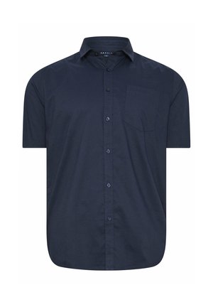 BadRhino, BADRHINO BIG & TALL BLACK STRETCH SHORT SLEEVE SHIRT - Skjorter - navy