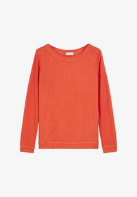 Unselected, burnt red