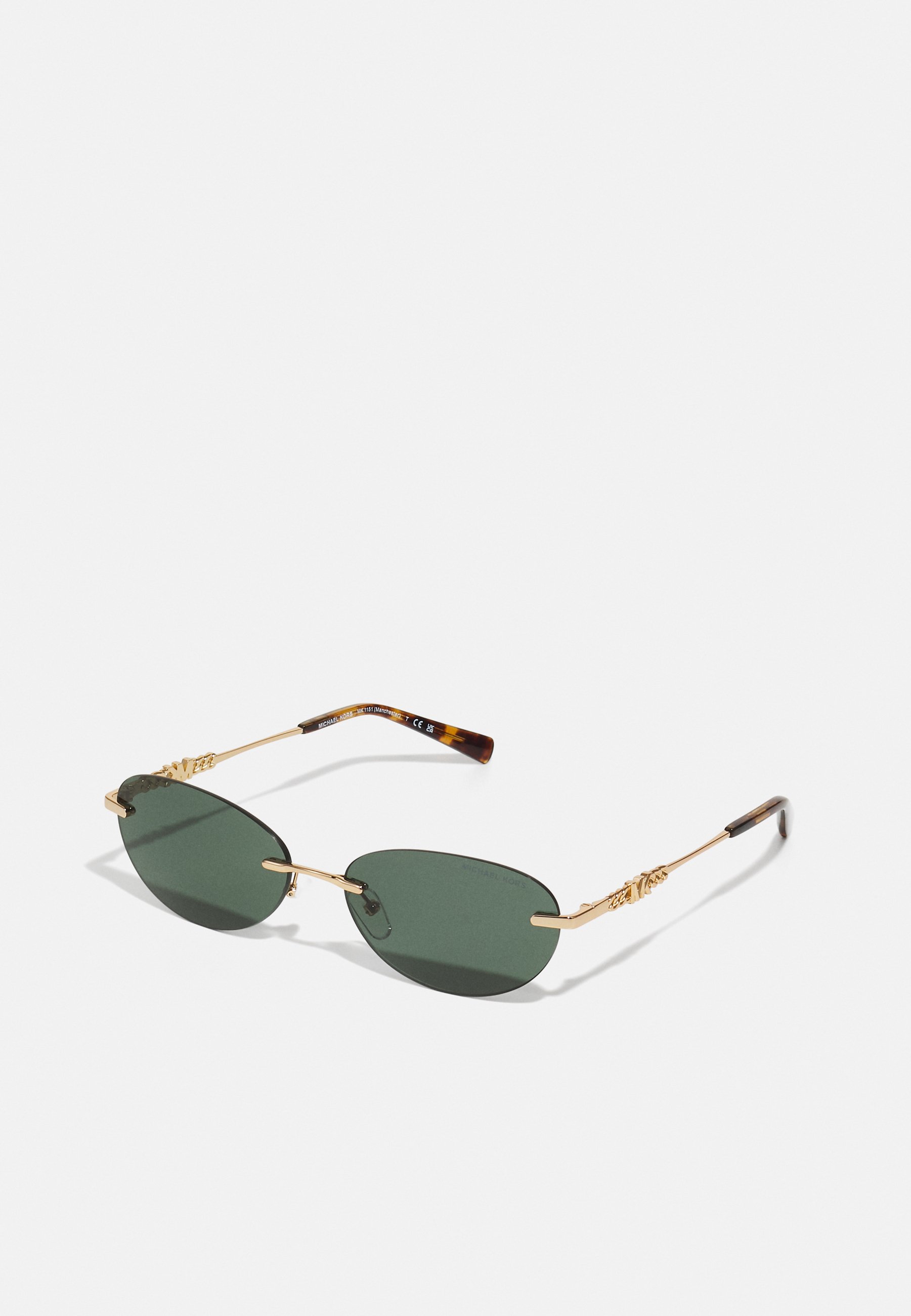 Michael Kors MANCHESTER - Sonnenbrille - green solid/green solid 