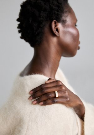Maria Black THREE SIGNET - Sormus - gold-coloured