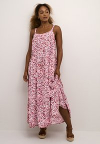 Cream ROSINA STRAP - KIM FIT - Maksimekko - flower print