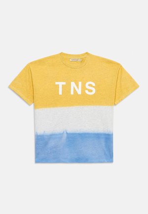 The New Society TIE DYE UNISEX - T-shirt imprimé - mimosa yellow