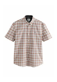 REGULAR FIT  SHORT SLEEVE OXFORD CHECK - Camicia - neutral
