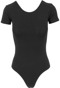 LADIES STRETCH JERSEY BODY - T-shirts - black