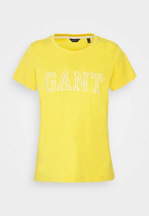 Camiseta estampada - yellow