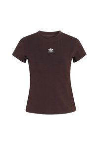 ESSENTIALS TEE - Camiseta básica - aurora coffee