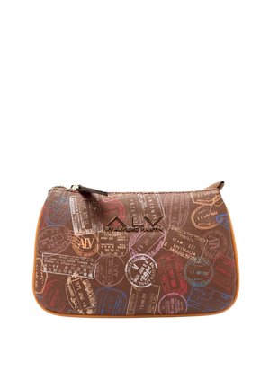 A SPALLA - Borsa a tracolla - moka passport