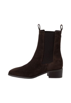 Tamaris, CHELSEA BOOT - Enkelkaarsjes - mocca suede