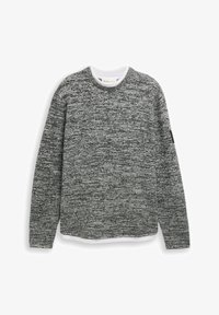 Unselected, black white mouline