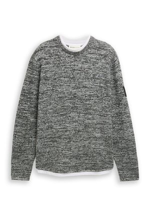 TOM TAILOR DENIM, 2 IN 1, ciemnoszary