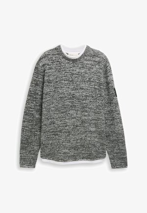 TOM TAILOR DENIM, 2 IN 1, ciemnoszary