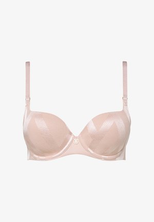 Chantelle, GLAZE - COVERING T-SHIRT-BRA - T-shirt-bh - soft pink