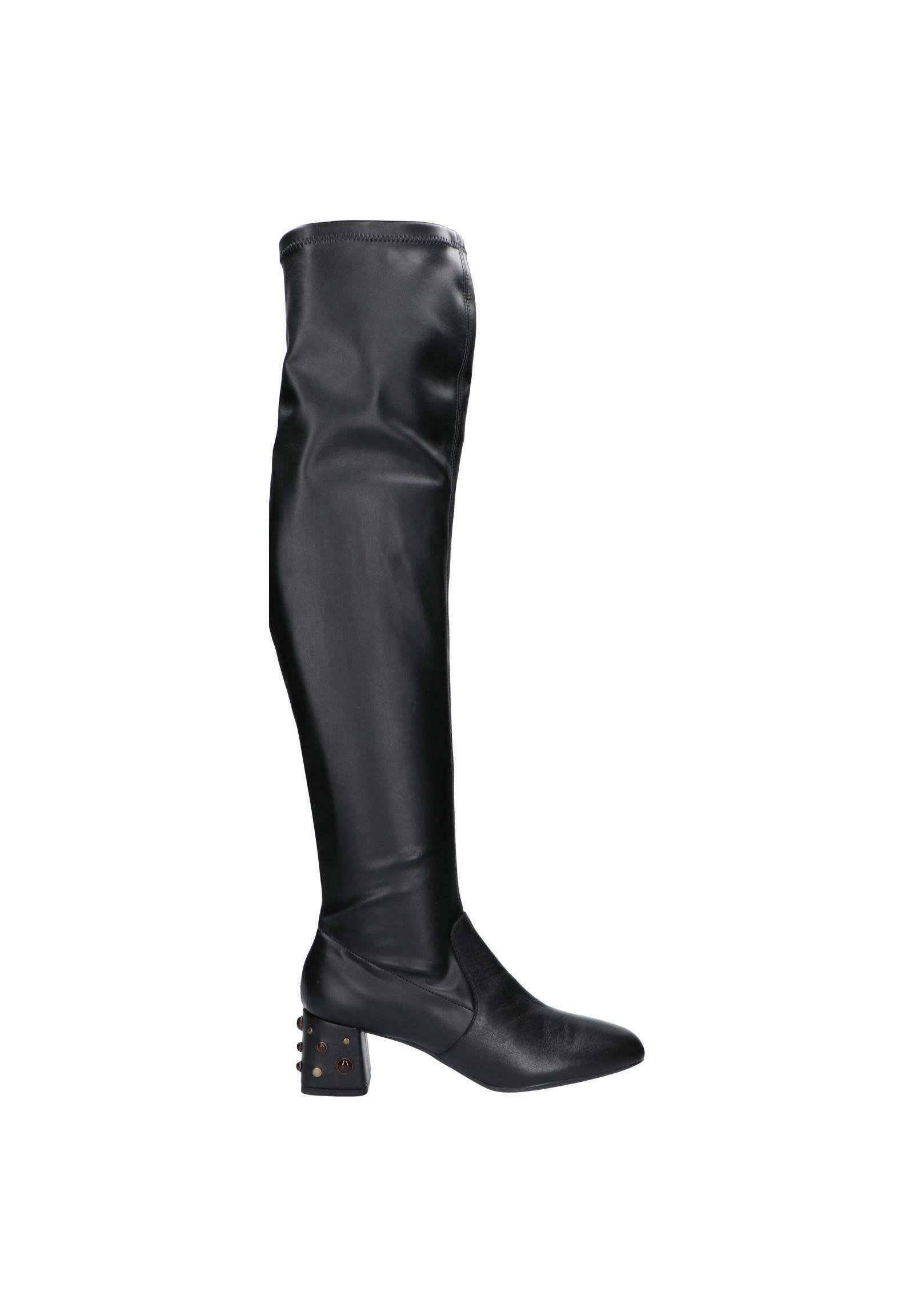 Geox SEYLA - Botas mosqueteras - black/negro - Zalando.es