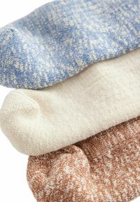 Next STRIPE CUSHION 3 PACK WITH ARCH SUPPORT - REGULAR FIT - Calze - blue brown