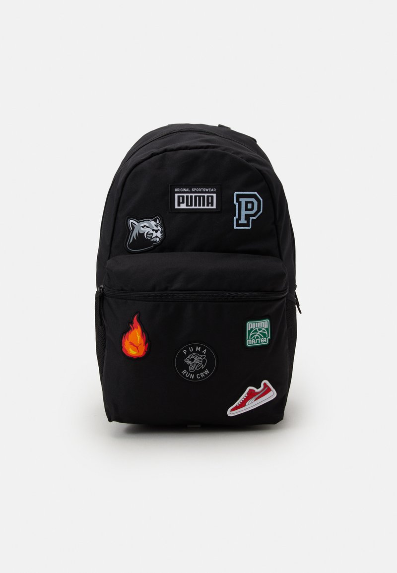 Puma PATCH BACKPACK UNISEX Hátizsák black/fekete Zalando.hu