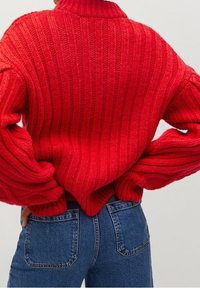 Mango Neule - red