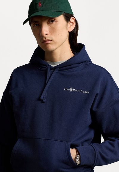 Polo Ralph Lauren RELAXED FIT LOGO FLEECE HOODIE - Hanorac - cruise navy