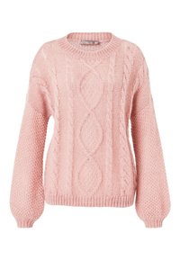 HALLHUBER Stickad tröja - light pink