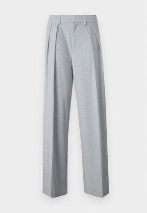 Good American SUITING GOOD 90S PLEATED - Pantaloni - grey