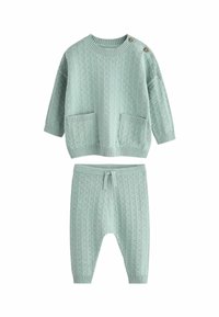 Next - REGULAR FIT  TEXTURED  SET  - Pulover - mineral Miniaturna slika 1